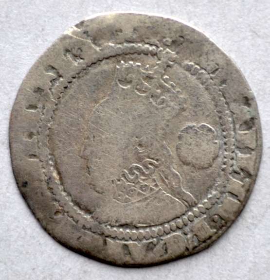 Elizabeth 1 England 1558-1603 Silver Half Groat