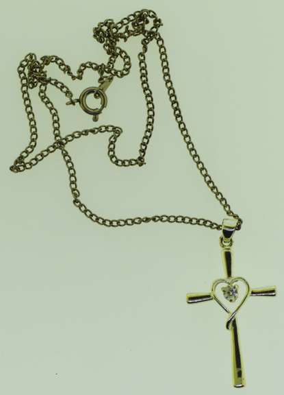 Sterling Silver Cross Necklace