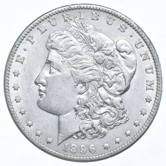 1896-O Morgan Silver Dollar