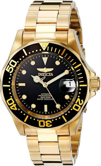 Invicta Black Dial Automatic, New In Box.