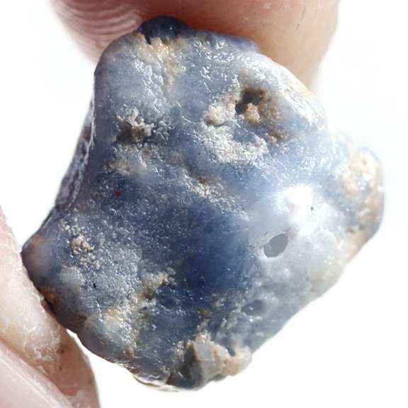 Real raw Sapphire weighing 17.34 carats