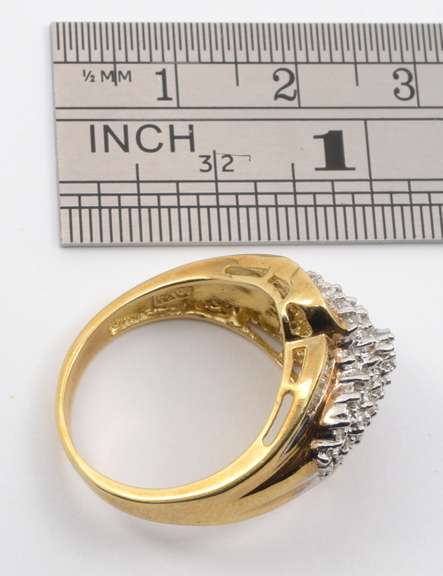 1/2 Carat Total Weight Diamond Cluster