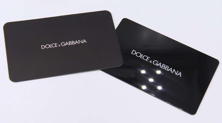 Dolce & Gabbana White and Yellow Lemon Print Dauphine Mini Siily Chain Wallet