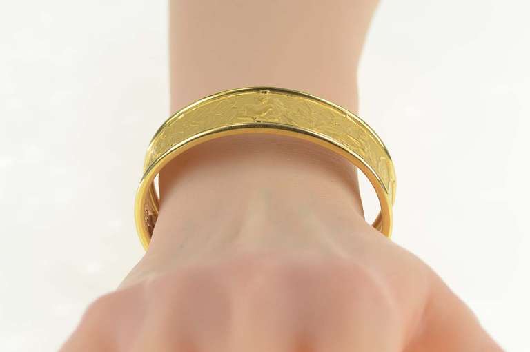 18K Yellow Gold Carrera y Carrera Designer Romeo & Juliet Bracelet