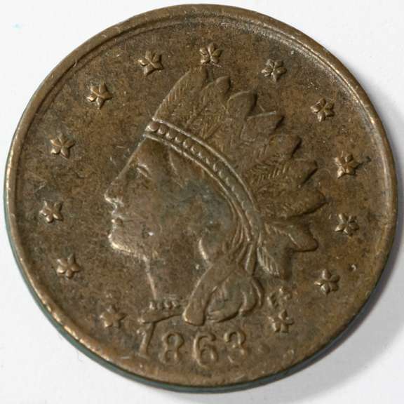 1863 George Hyenlein NY City Civil War Store Card