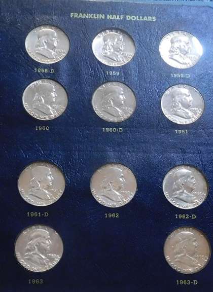 1948-63 Franklin Hf - Complete Set