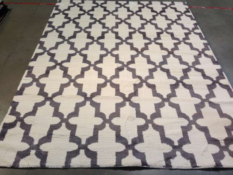 Super Soft Silky Feel Contemporary Rug 8x11
