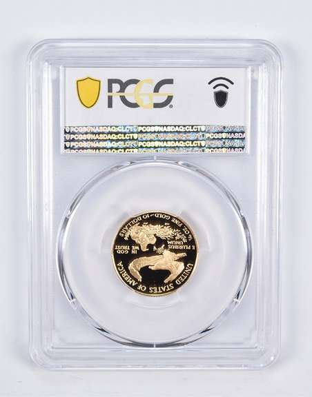 PR70 DCAM 1995-W $10 American Gold Eagle 1/4 Oz. .999 Fine Gold PCGS