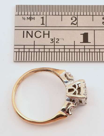 Sweet Estate Diamond Ring