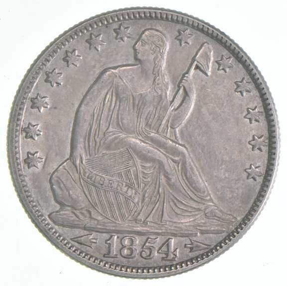 1854-O Seated Liberty Half Dollar