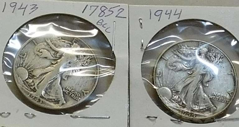 1945 & 1946 Walking Lib Hf circ