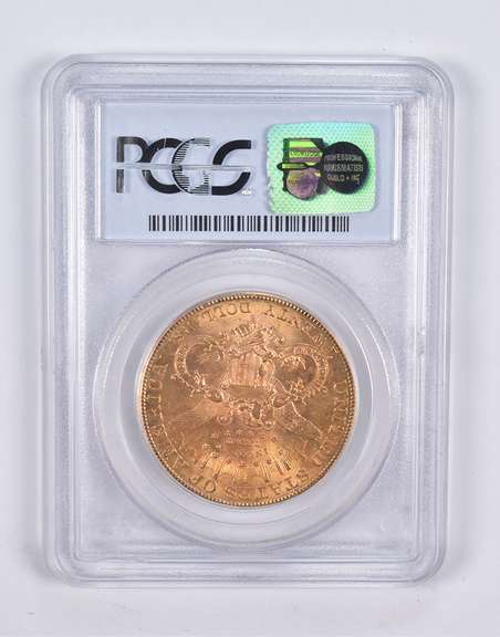 MS63 1903-S $20 Liberty Head Gold Double Eagle PCGS