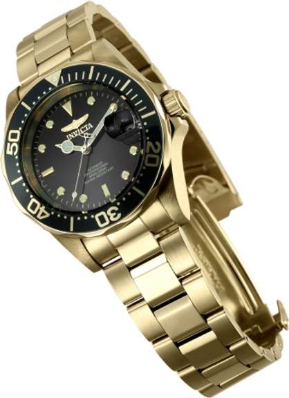 Invicta Black Dial Automatic, New In Box.