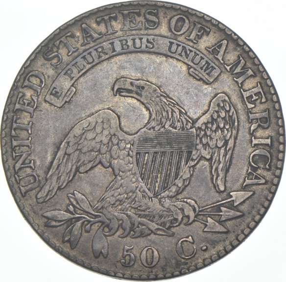 1824/1 Capped Bust Half Dollar - 10/a