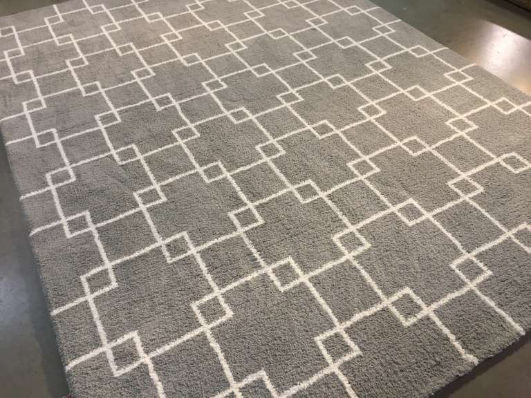 Super Soft Silky Feel Contemporary Rug 6X8