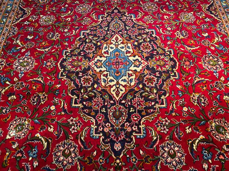 MAGNIFICENT PERSIAN KASHAN 9.8X14