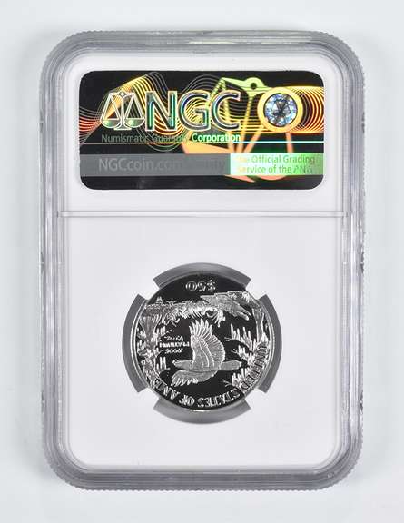 PF70 UCAM 1999-W $50 American Platinum Eagle 1/2 Oz Platinum NGC