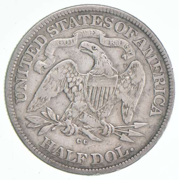 1877-CC Seated Liberty Half Dollar