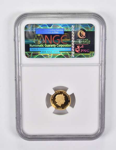PF70 UCAM 2009-P Australia $5 Gold 1996 Kookaburra NGC