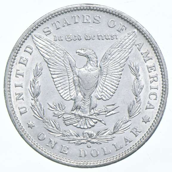 1896-O Morgan Silver Dollar