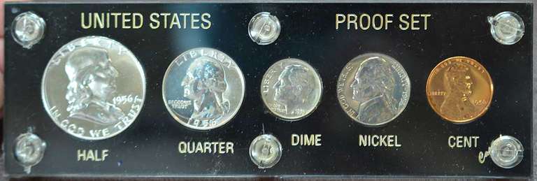 1956 United States Proof Set.