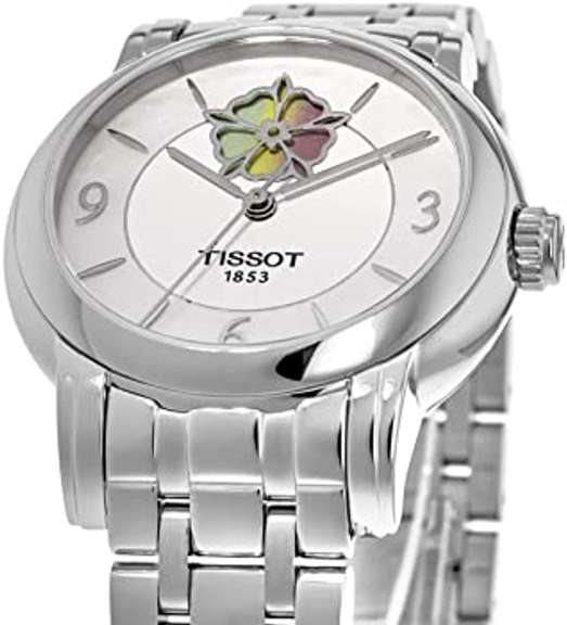Tissot Mother-Of-Pearl Flower Dial Automatic, New In Box.