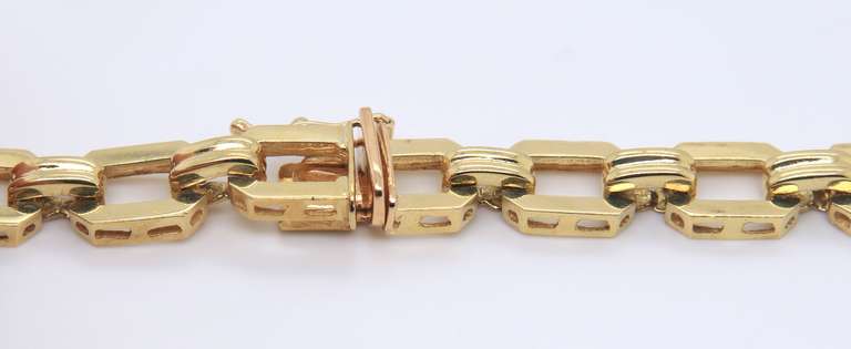 Unconvetional 18kt Amethyst and Retro Diamond Necklace