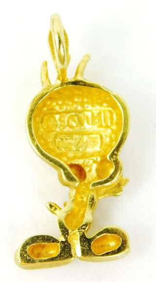 14K Tweety Bird Pendant
