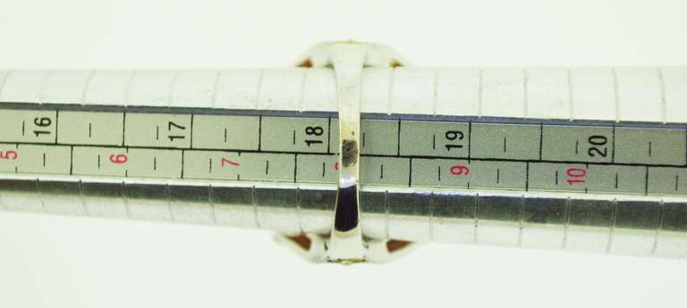 Sterling Silver Pink Stone Cocktail Ring