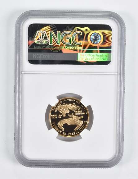 PF70 UCAM 1993-P $10 American Gold Eagle 1/4 Oz. .999 Fine Gold NGC