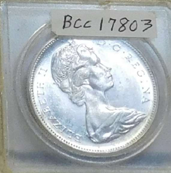 Canada 1967 Unc Sil Dol, Goose