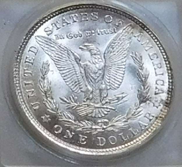 1921 Morgan Dollar  ICG MS-65