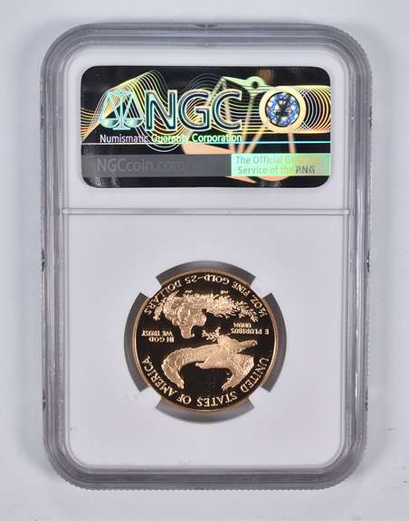 PF70 UCAM 1995-W $25 American Gold Eagle 1/2 Oz. .999 Fine Gold NGC
