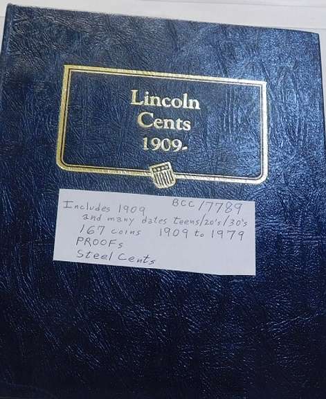 1909-79 Lincoln Cents Set - DeLuxe Holder