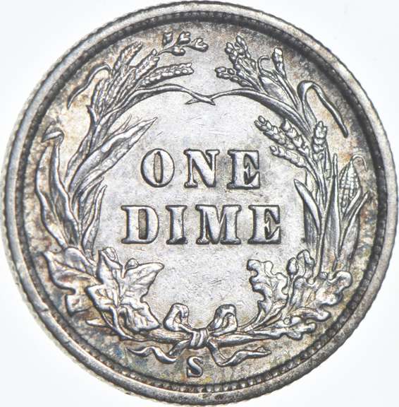 1900-S Barber Dime