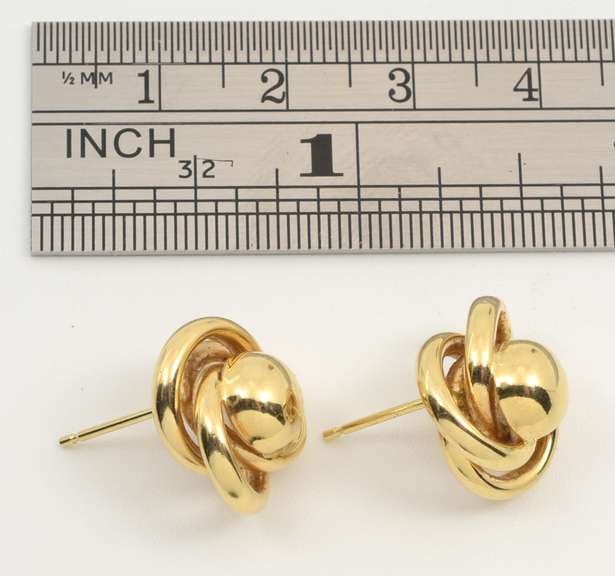 Popular 14k Knot Earrings
