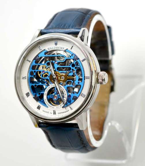 Waldhoff Blue Dial Automatic, Pre-Owned.