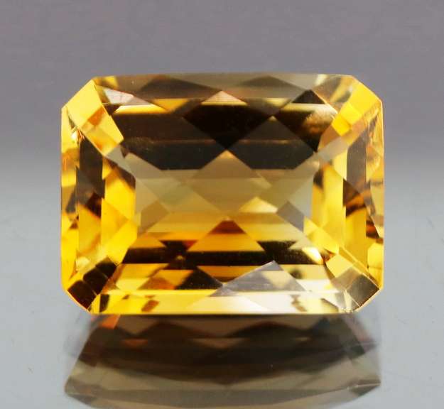 Gorgeous 11.34ct checker top Citrine