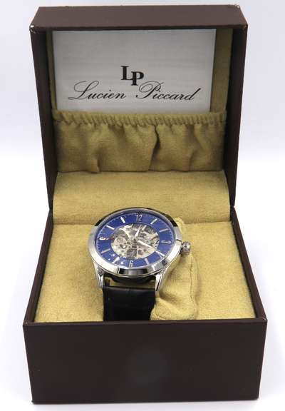 Lucian Piccard Loft Automatic Blue Dial Watch