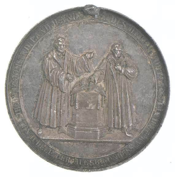 1830 3rd Jubilee Celebration Of The Augsburg Confession Medal