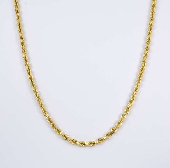 Practical 3.7 MM Rope Necklace