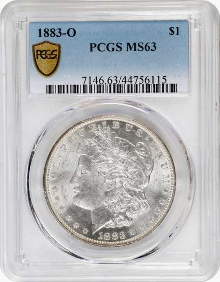 1883-O Morgan Silver Dollar PCGS MS63 $1 US Coin