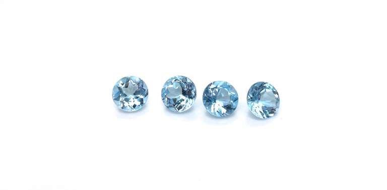 Brilliant Group of Topaz