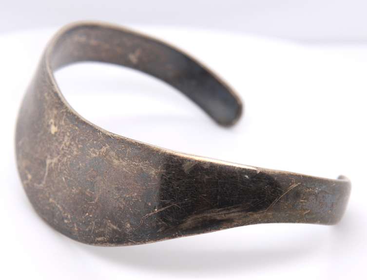 Vintage Sterling Silver Signed Cuff Bangle