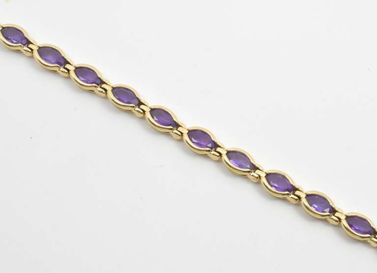 Practical Amethyst Bracelet