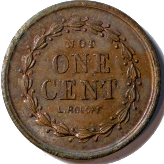 C Bahr New York City Civil War Store Card