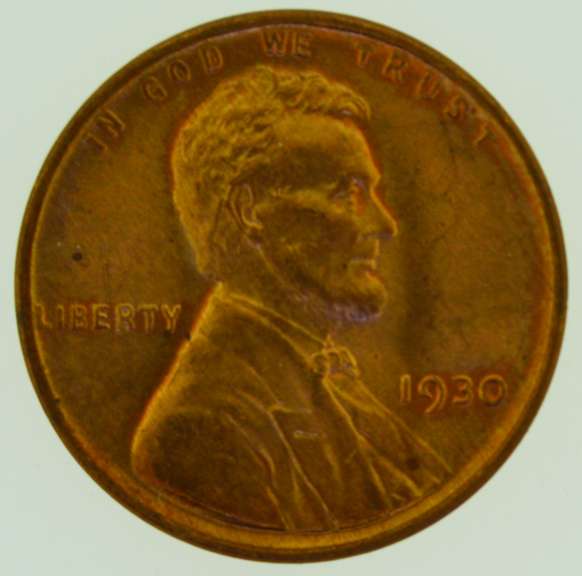1930 Lincoln Wheat Cent Penny US Coin