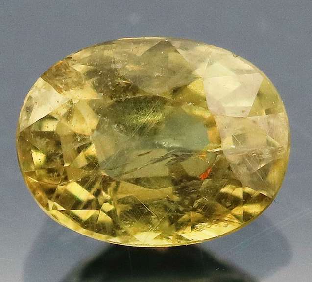 Real! Untreated 1.52ct golden yellow Sapphire