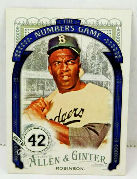 Jackie Robinson 2016 Topps Allen & Gunter Baseball Card