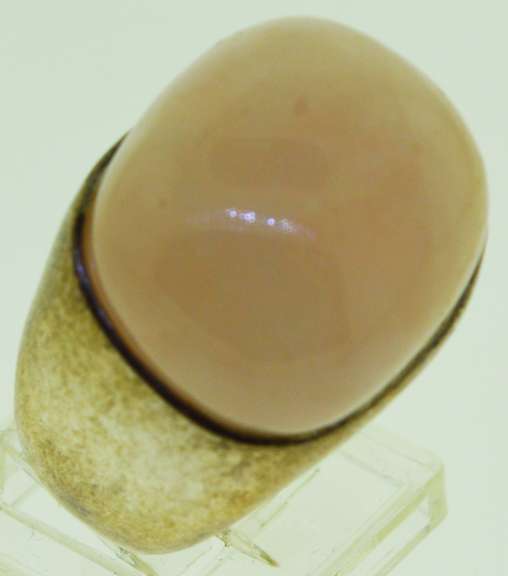 Sterling Silver Rose Quartz Ring